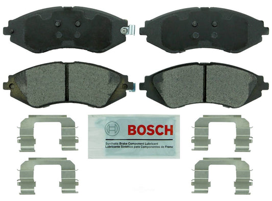 Disc Brake Pad Set-Blue Ceramic Brake Pads with Hardware Bosch BE1035H