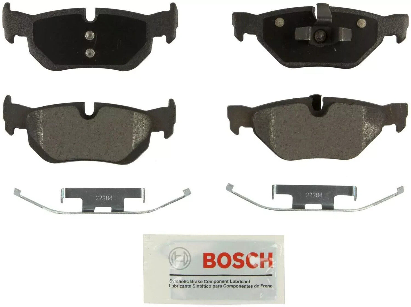 Disc Brake Pad Set-Blue Brake Pads with Hardware Bosch BE1171H