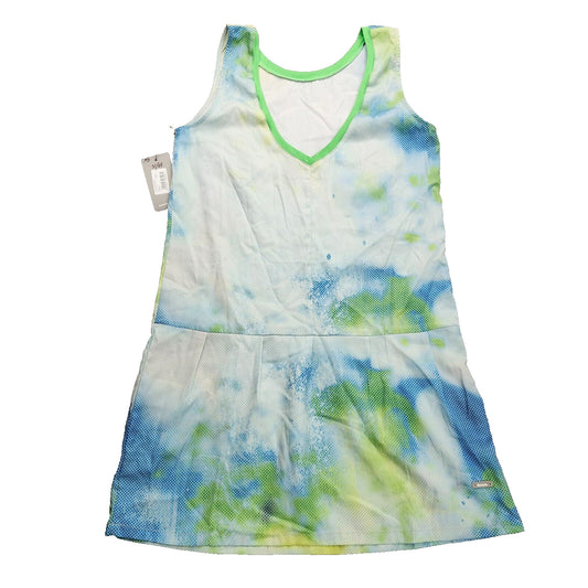 NWT Bench Urban Wear Womens Tank Top Dress Size Small Tie Dye Green Blue