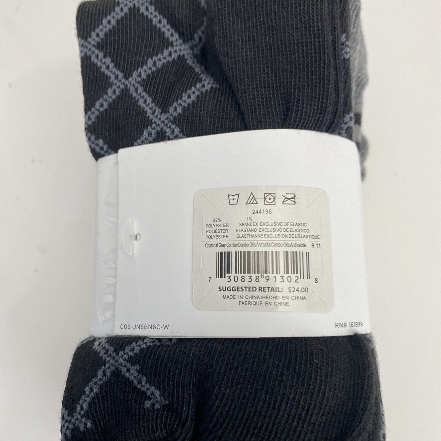 Jones New York Signature Socks 6 Pack, Sock Size:9-11, Shoe Size:4-10 V4