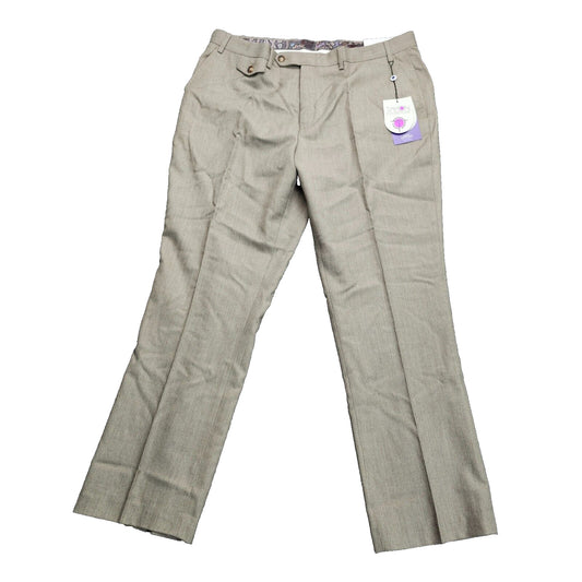 Tayion By Montee Holland Mens Classic-Fit Wool-Blend Dress Pants 38W x 30L