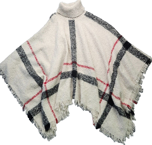 Bell lady womens Acrylic blend Poncho
