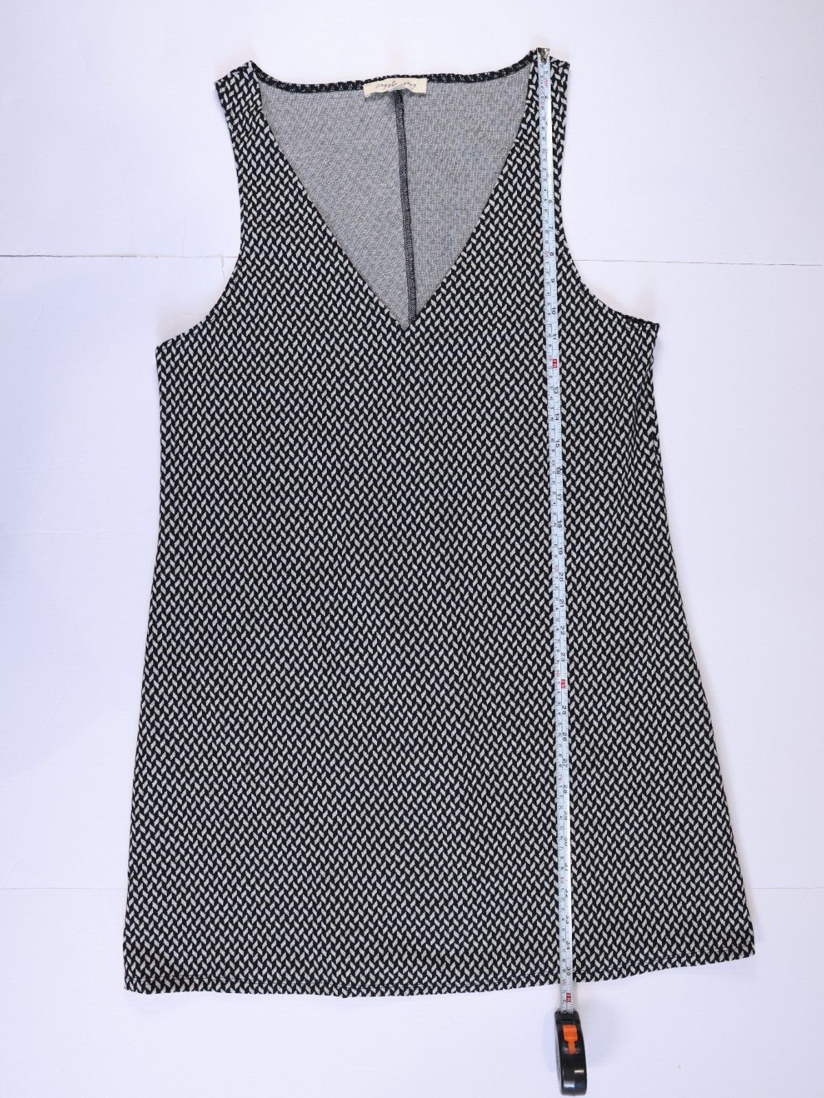 kingston grey Womens 2 piece Grey and white dress and cover up size XXL