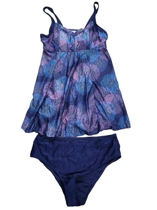 Womens Swimsuit Shorts Backless Two Piece Beach Wear 2XL