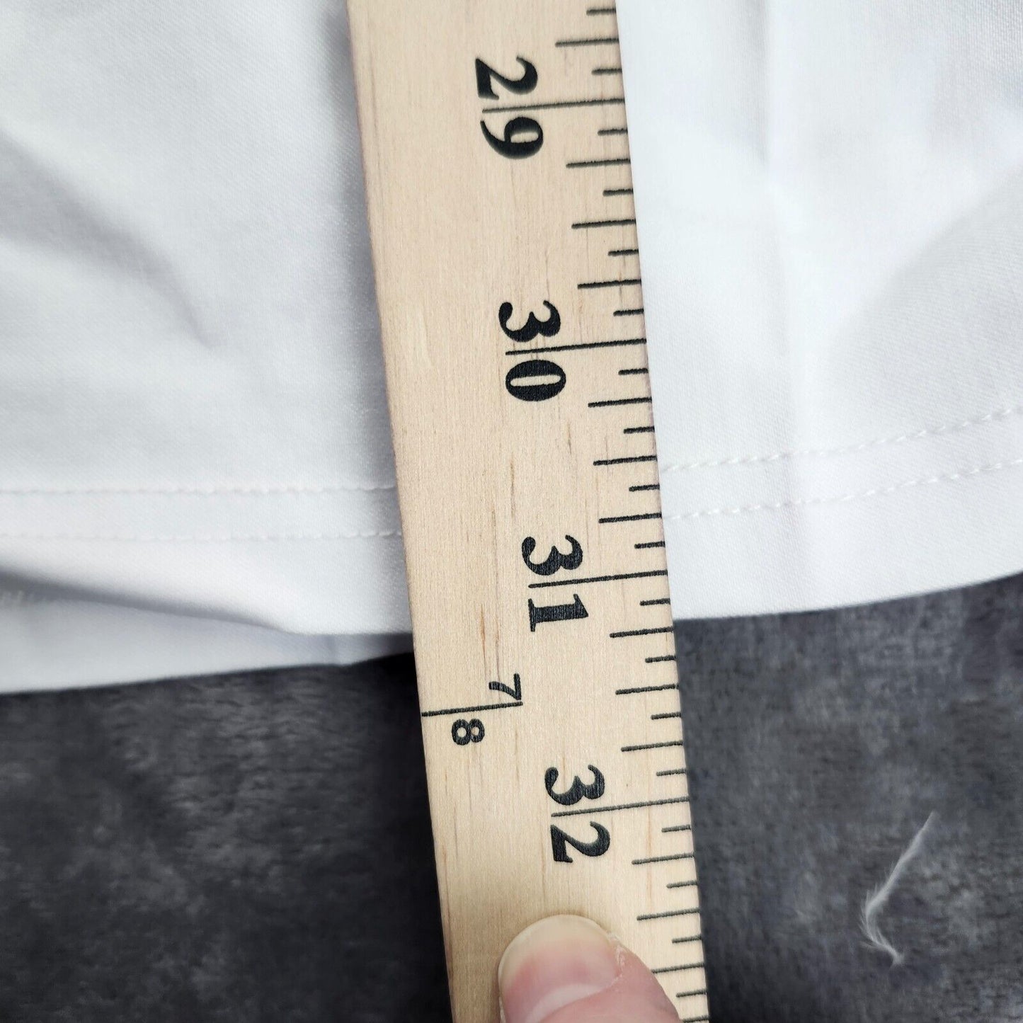 Finesse White Corset Waist Shirt Dress Size M