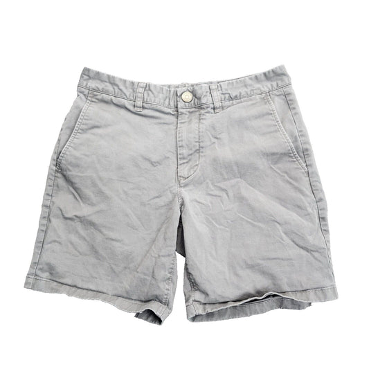 Bonobos Flat Front Solid Gray Shorts for Men size 29